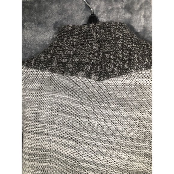 Style & Co. Sweater Cowell Neck Gray Size Adult Medium - Picture 12 of 14